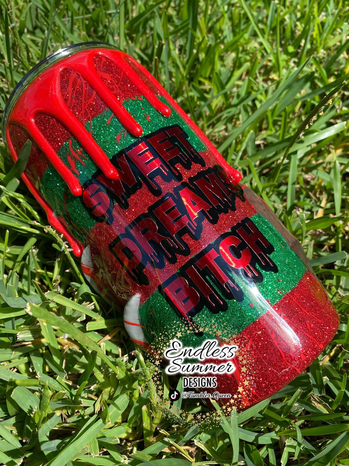 Creepy Hand - 20oz 3-D Hand sculpted Tumbler