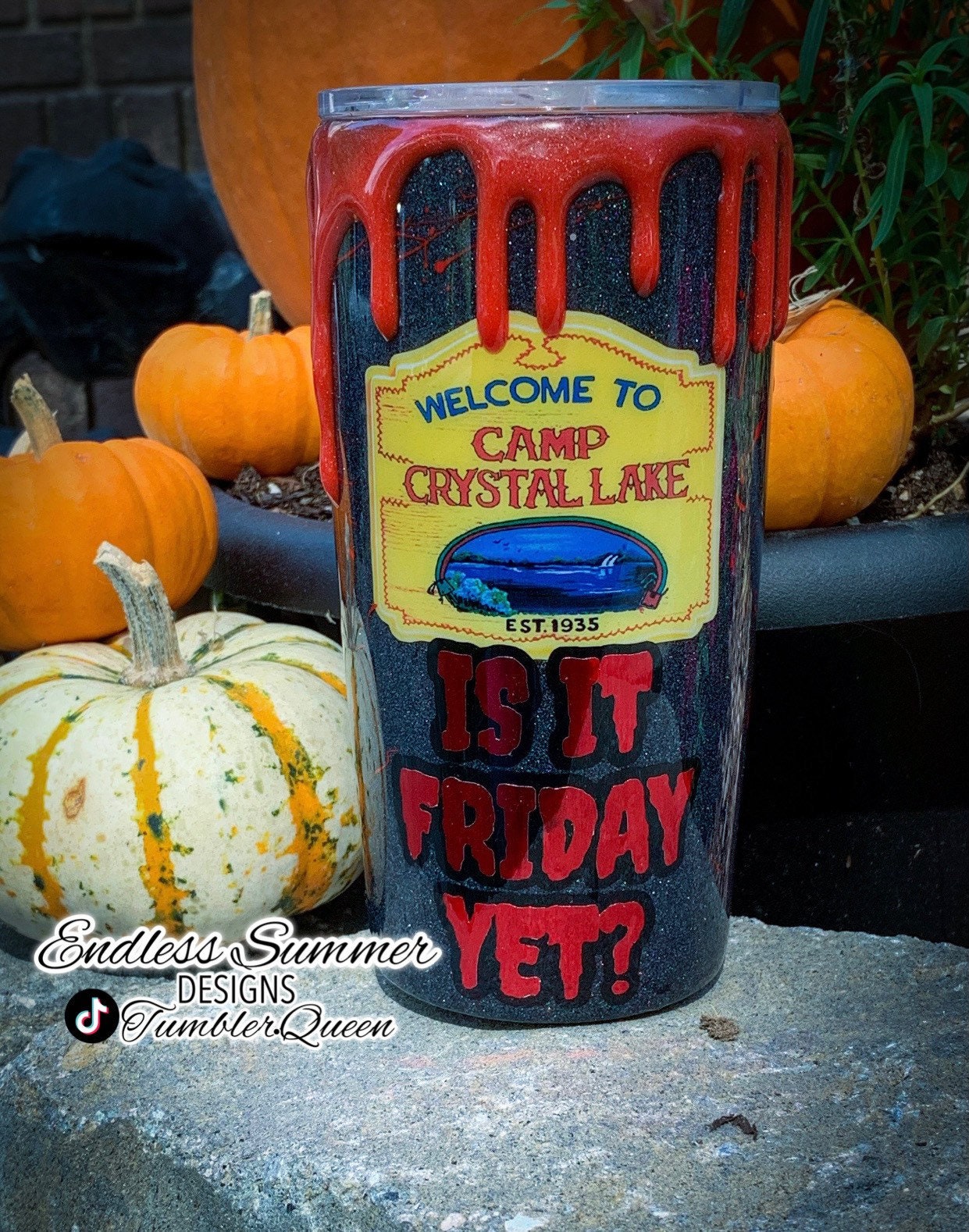 Ski killer Mask - 20oz 3-D Hand sculpted Tumbler