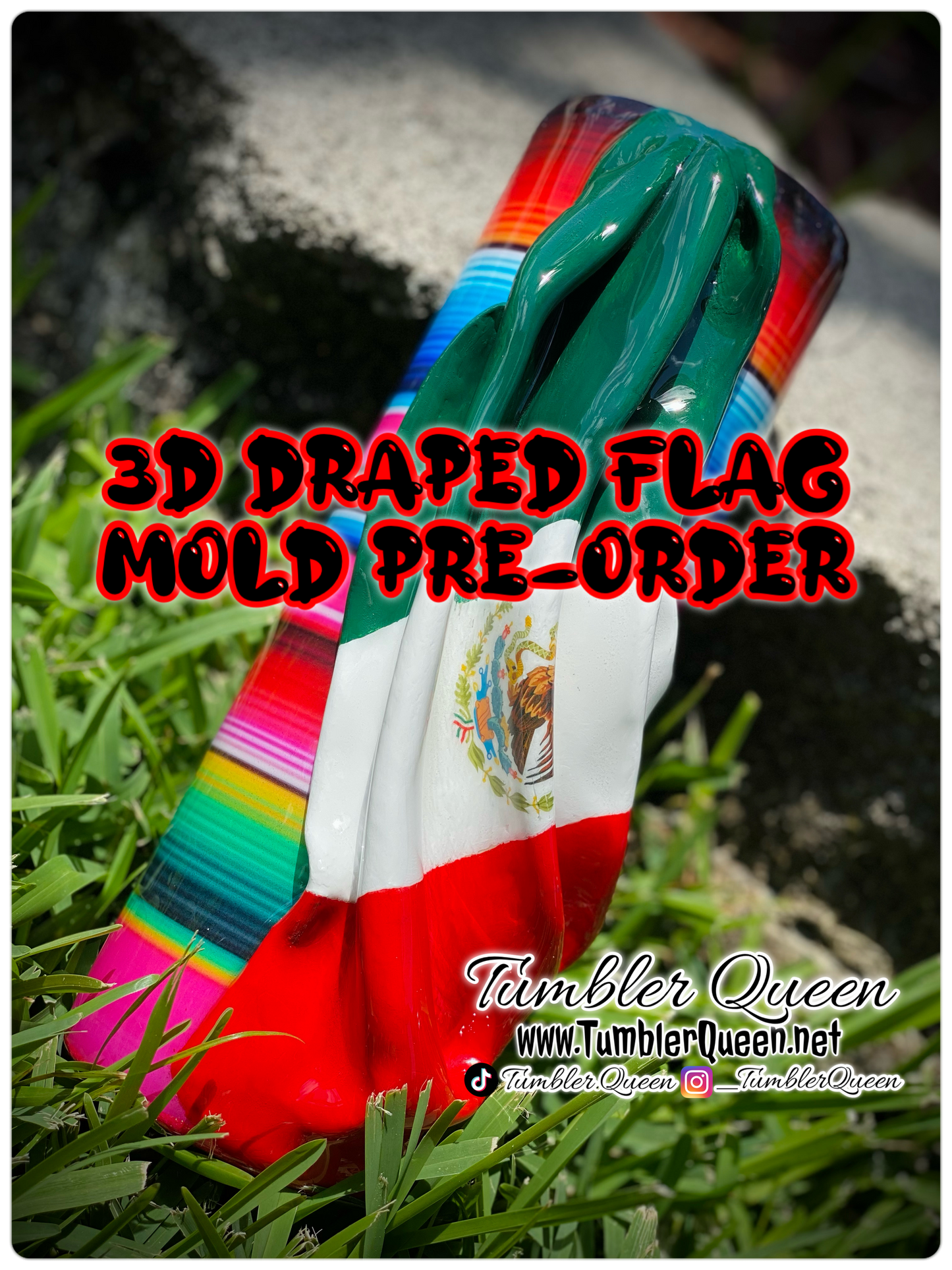 DRAPED FLAG Mold PRE-ORDER