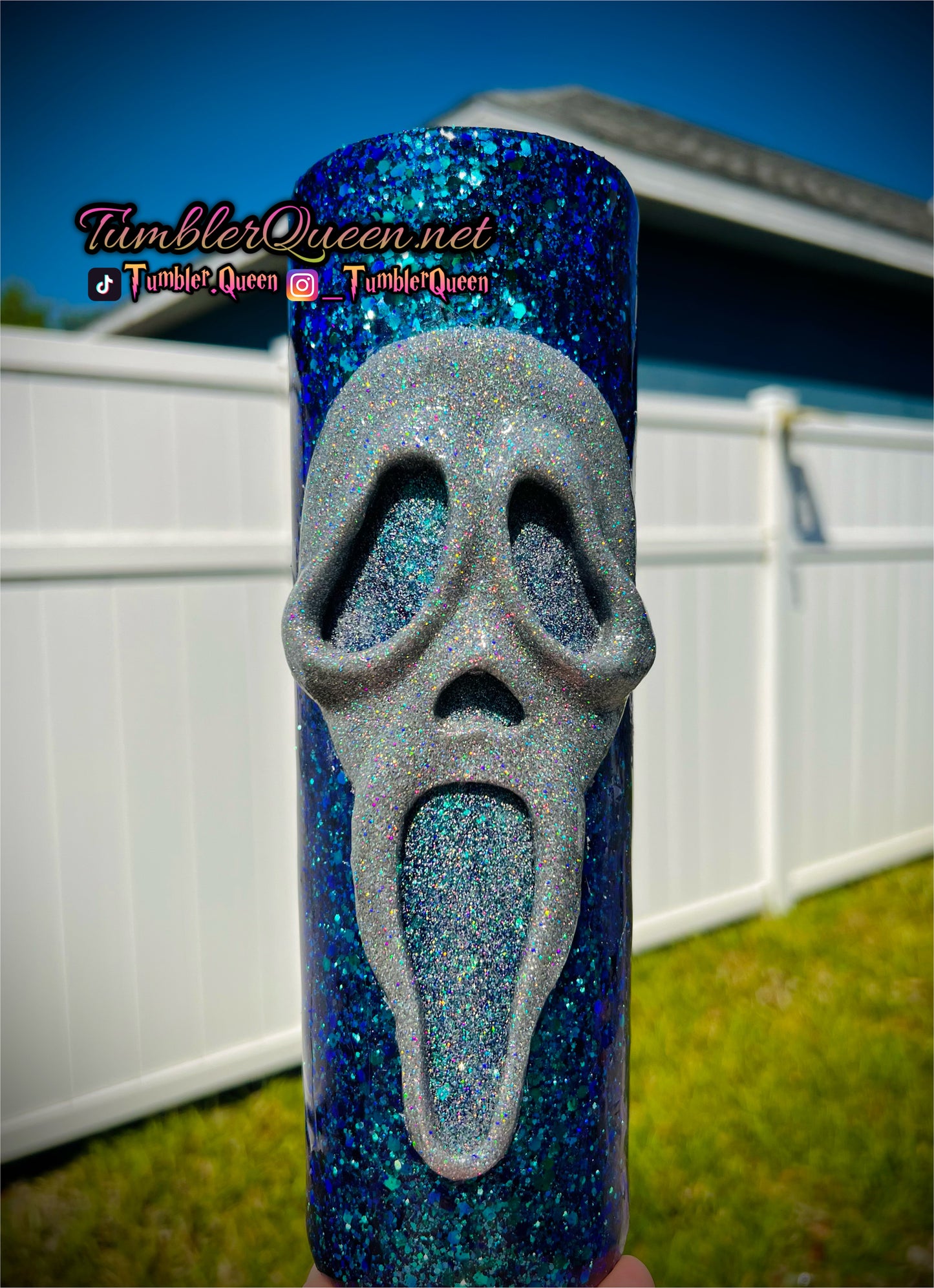 RTS Ghosty - 30oz 3-D Hand sculpted Tumbler