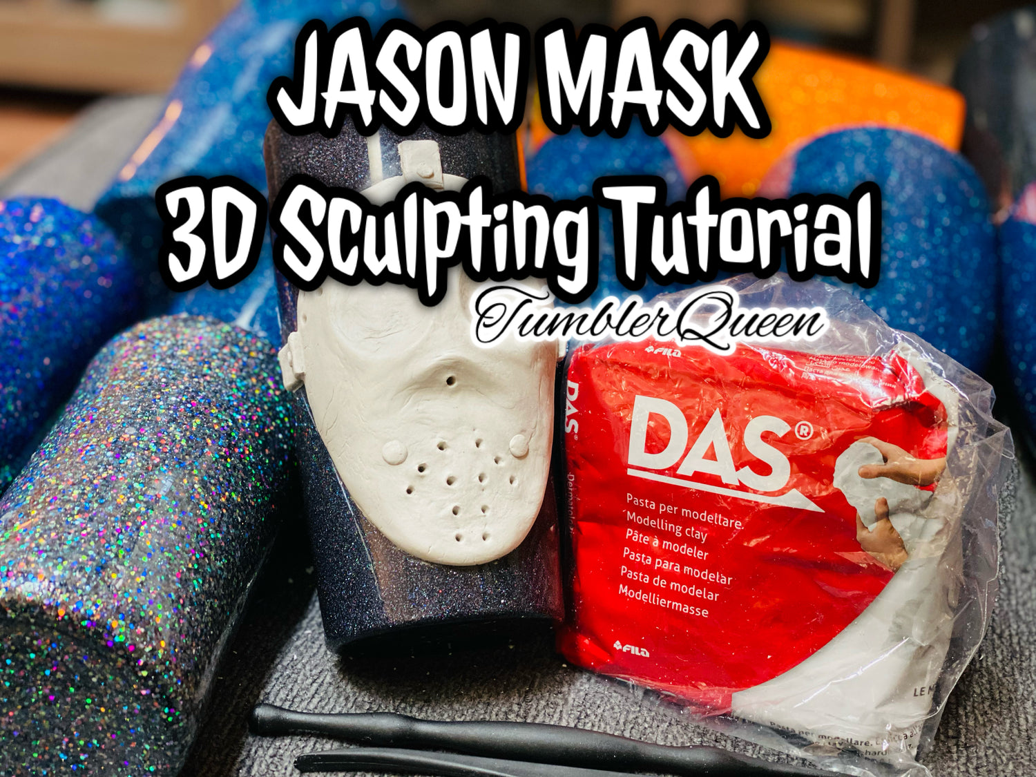 Sculpt a 3D JASON Mask with me