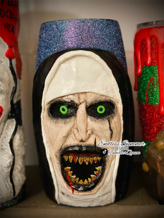 Killer Lady - 25oz 3-D Hand sculpted Tumbler