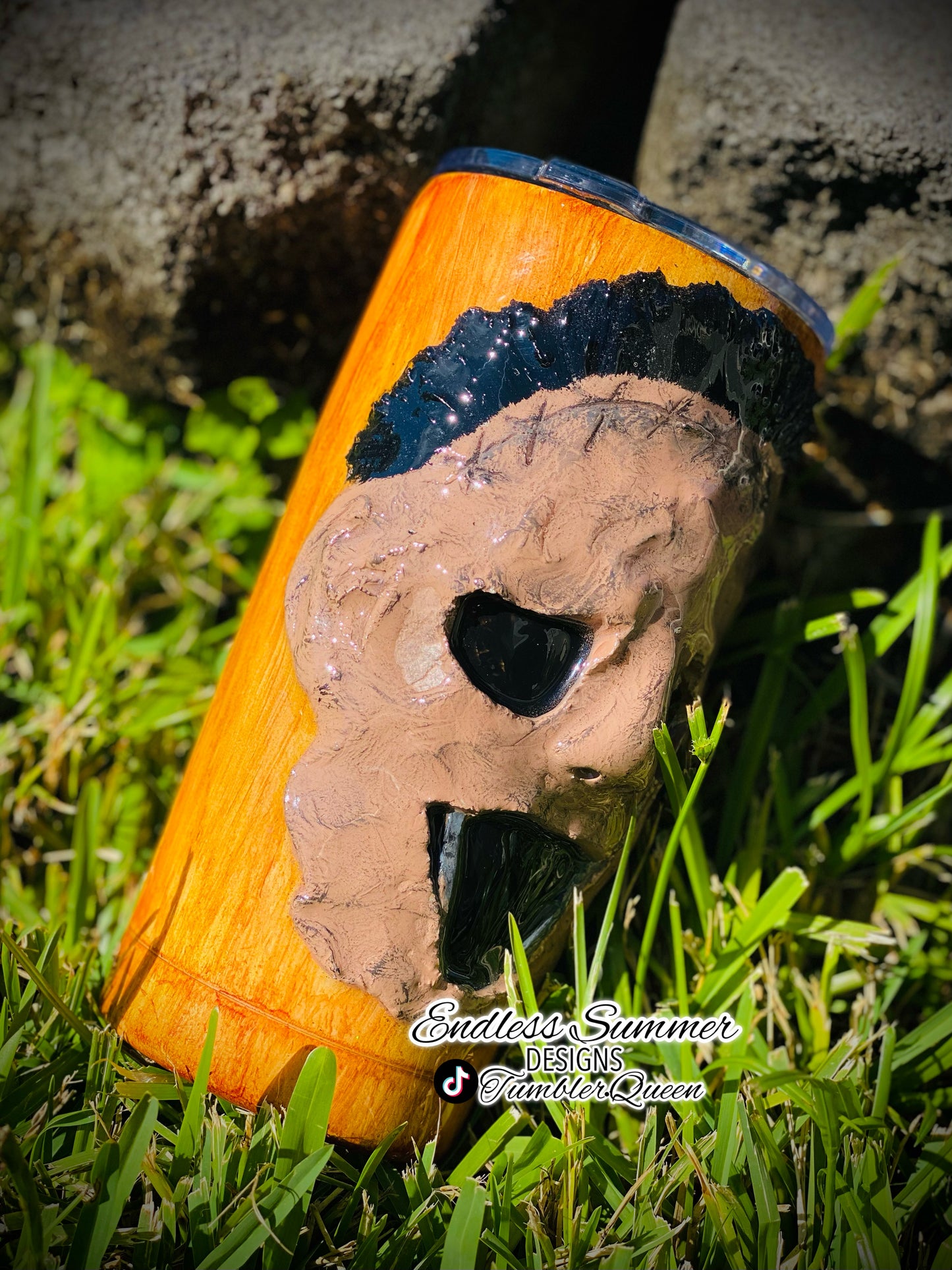 KILLER MASK - 20oz 3-D Hand sculpted Tumbler