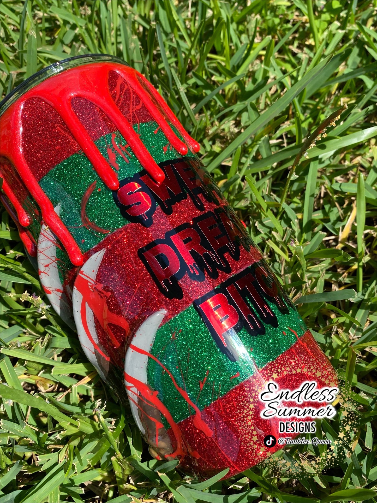 Creepy Hand - 20oz 3-D Hand sculpted Tumbler