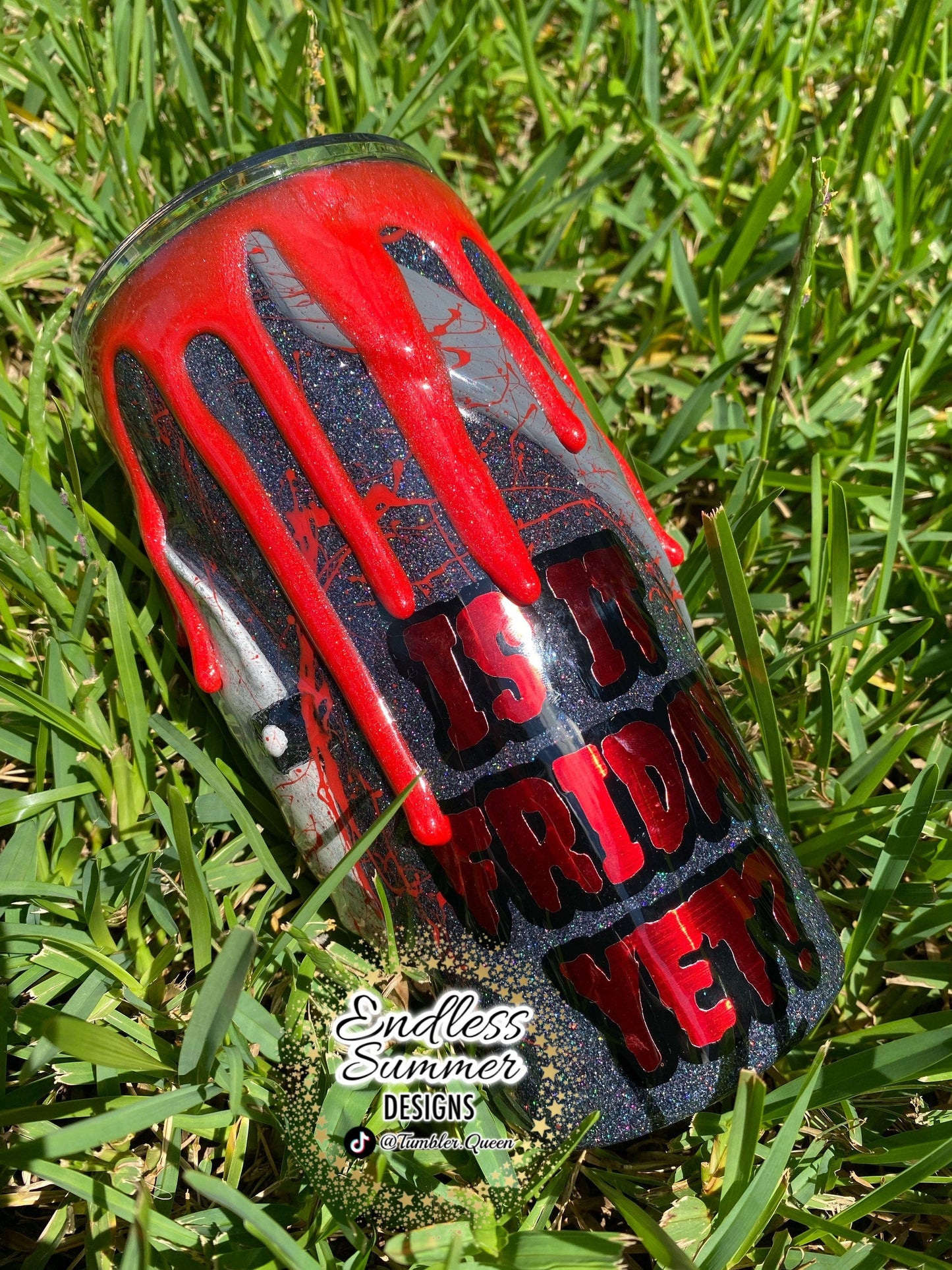 Ski killer Mask - 20oz 3-D Hand sculpted Tumbler