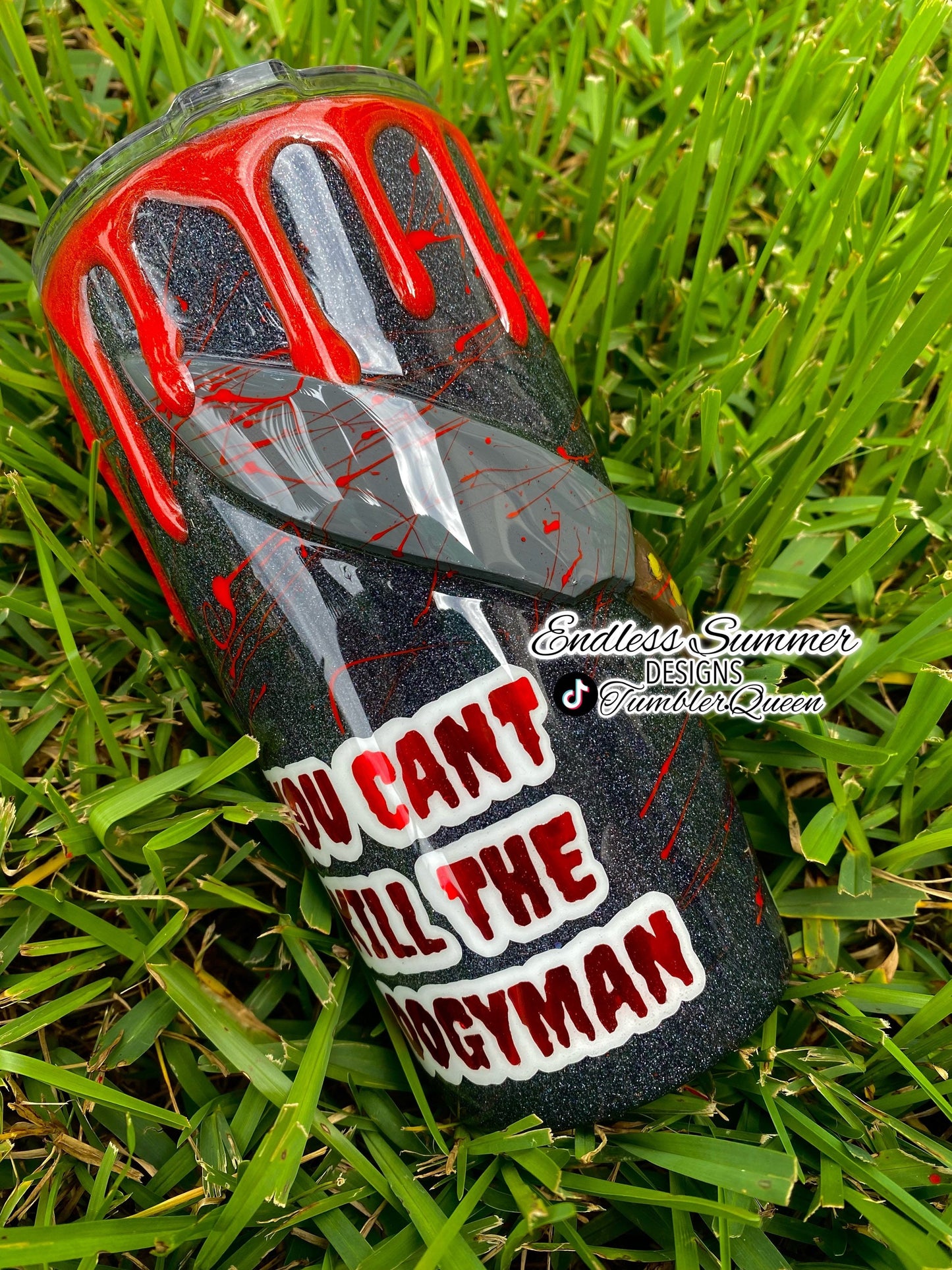 Murderer Mask- 20oz 3-D Hand sculpted Tumbler